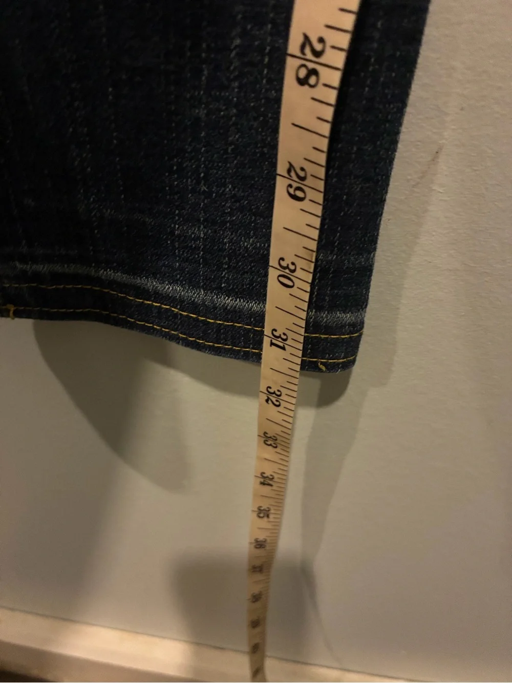 Vintage True Religion JOEY Big T Women's Denim Twist Flared  Jeans Size 27 - Picture 8 of 9